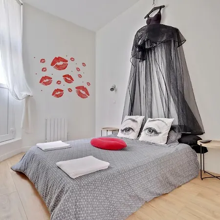 106-suite Cece - Superb Duplex In Apartamento París